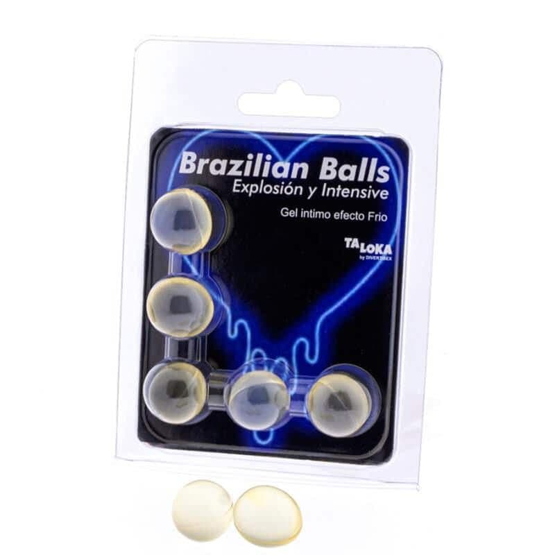 Diverty Sex Set 5 Brazilian Balls Excitante Efecto Vibrante Frío