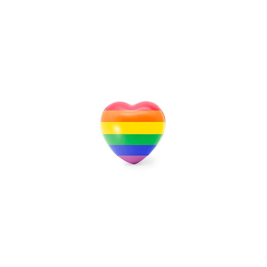 Pride Coração Anti-Stress LGBT Arco-Íris 7.5x7.1cm