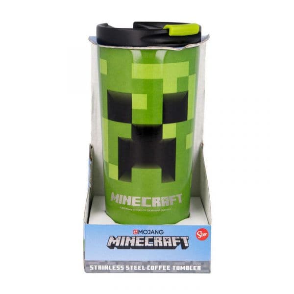 Stor Tumbler de Aço Inoxidável Minecraft 425ml