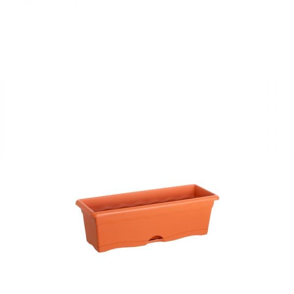 Plastiken Floreira C/ Prato Terracota 60x20x17cm - 7552