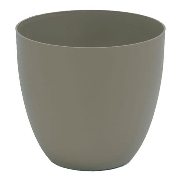 Plastiken Vaso Cuenco Redondo Ø38cm Taupe 30L