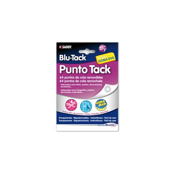 Bostik 64 Pontos de Cola Blu Tack - 1763