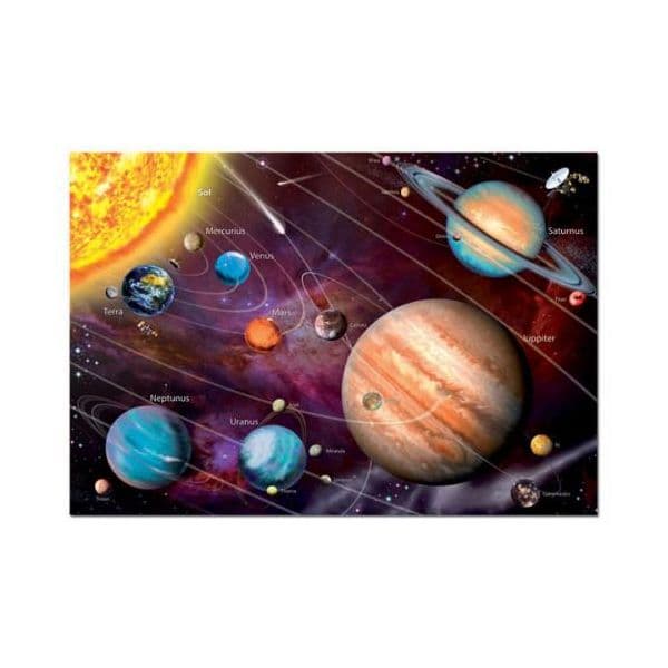 Educa Puzzle 1000 Peças - Sistema Solar (neon) - 14461