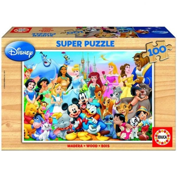 Educa Puzzle Princesas Disney 100 Peças