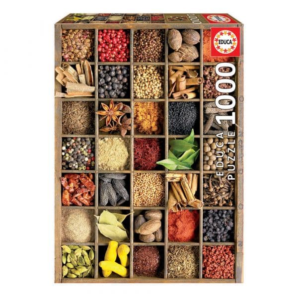 Educa Puzzle Especiarias 1000 Peças