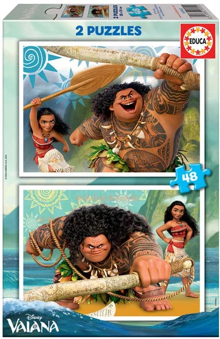 Educa Puzzle 2x48 Peças - Vaiana - 16952