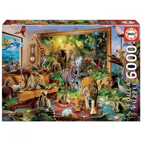 Educa Puzzle 6000 Peças - Entrar em Casa - 17679