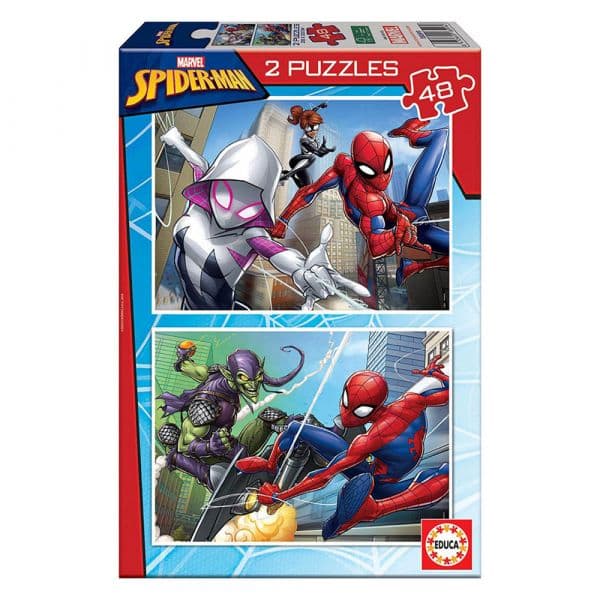 Educa Puzzle 2x 48 Peças Spider-Man - 18099