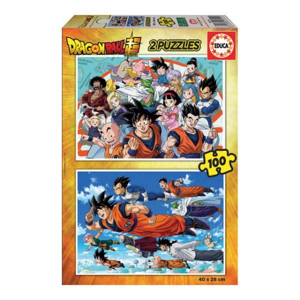 Educa Puzzle 2x100 Peças Dragon Ball - A29686506