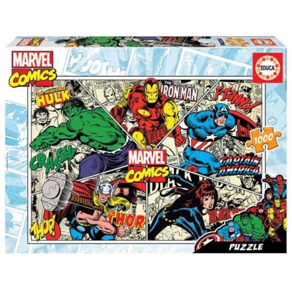 Educa Puzzle 1000 Peças Marvel Comics - 18498