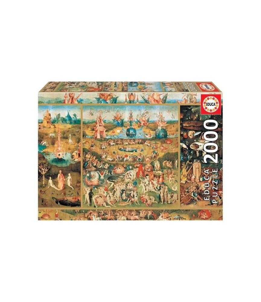 Educa Puzzle 2000 Peças - O Jardim das Delicias Terrenas - 18505