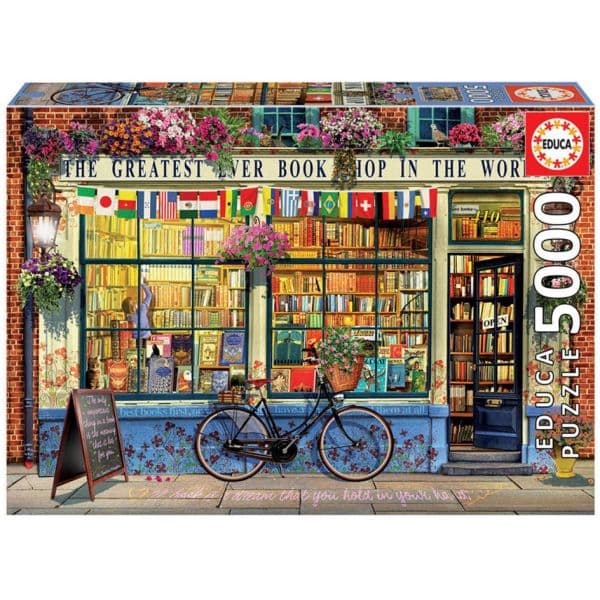 Educa Puzzle 5000 Peças A Melhor Livraria do Mundo - ED18583