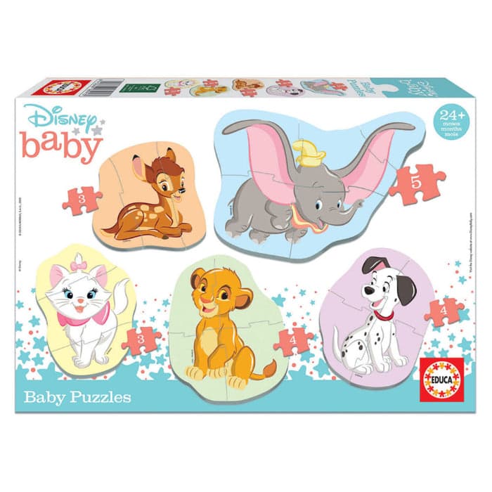 Educa 5 Baby Puzzles Animais 2 EDU1326
