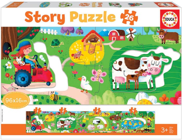 Educa Puzzle 26 Peças A Quinta Story Puzzle