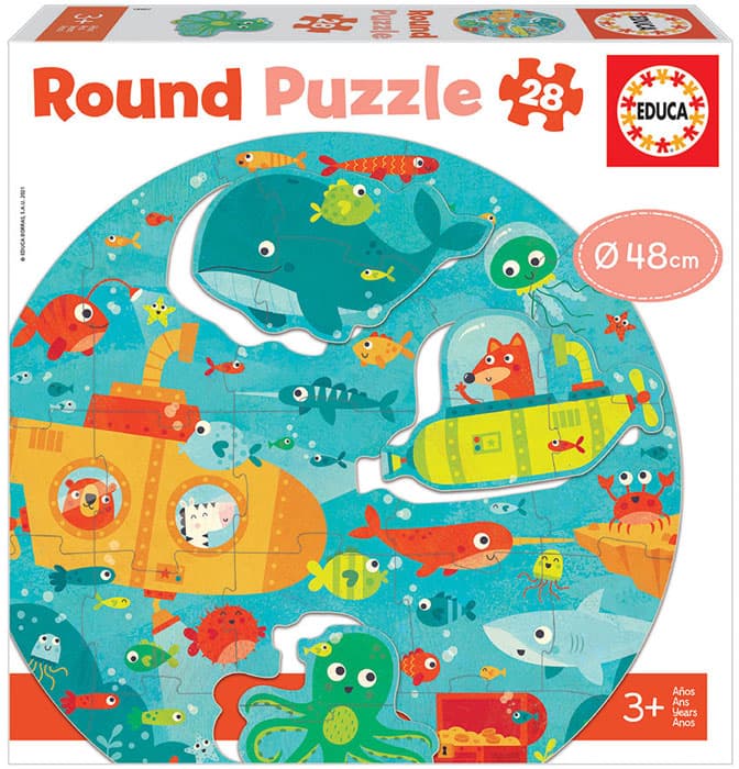 Educa Puzzle 28 Peças Fundo do Mar - 18907
