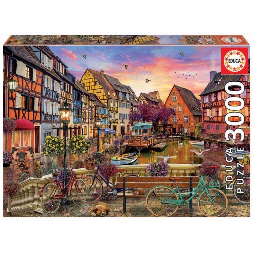 Educa Puzzle 3000 Peças Colmar França - ED19051