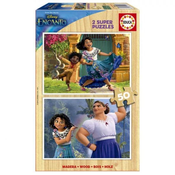 Educa 2x Super Puzzle 50 Encanto Disney - ED19198