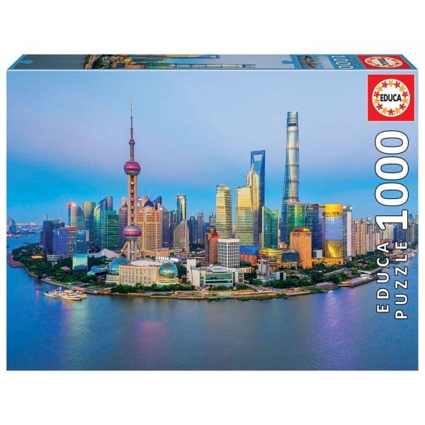 Educa Puzzle 1000 Peças Xangai Al Atarder 19254