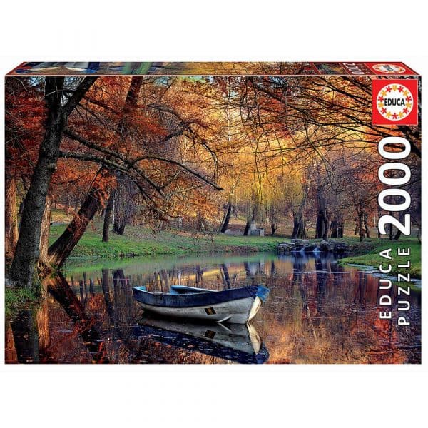 Educa Puzzle 2000 Peças Barco no lago