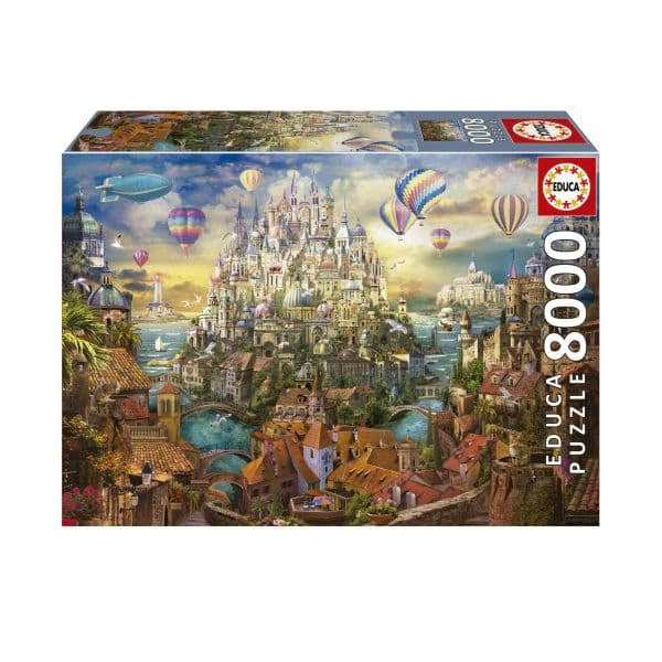 Clementoni Puzzle 8000 Peças Cidade Dos Sonhos