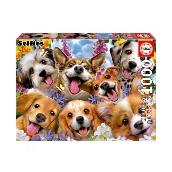 Educa Puzzle 1000 Peças Selfie de Cachorros - 19931