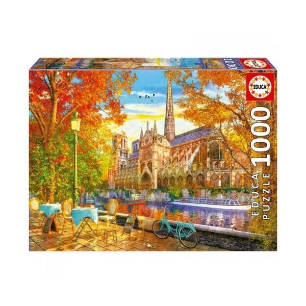 Educa Puzzle 1000 Peças Outono em Notre Dame - 19936