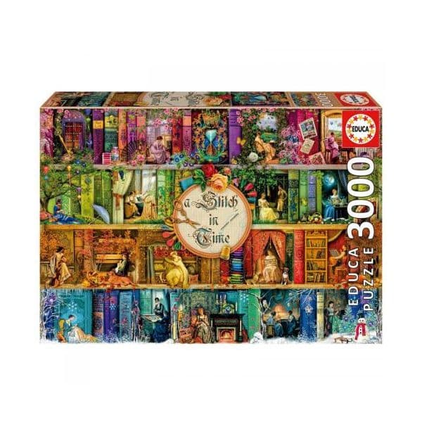Educa Puzzle 3000 Peças A Stitch In Time 19946