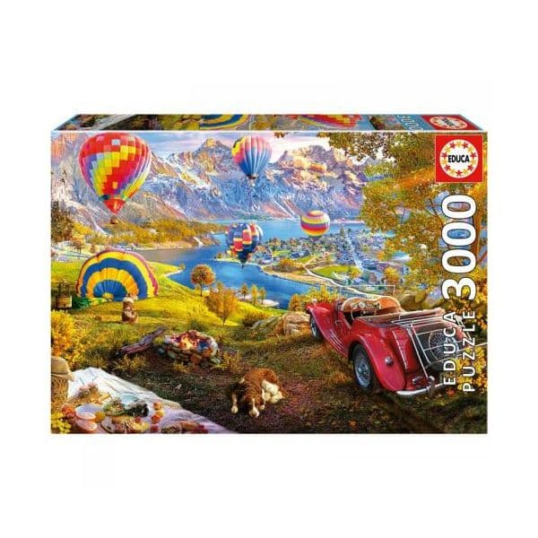 Educa Puzzle 3000 Peças O Vale Dos Balões 19947