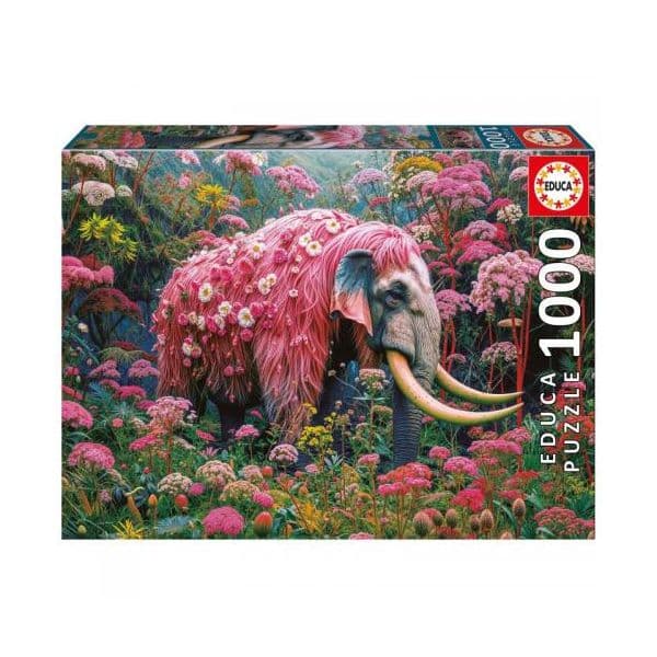 Educa Borras Puzzle 1000 peças Elefante Floral 20229