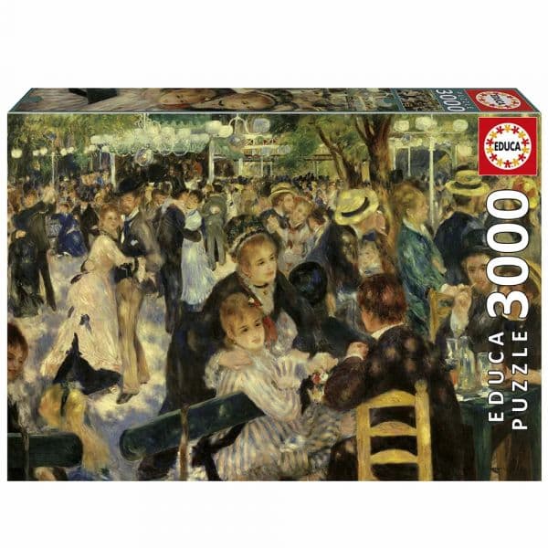 Educa Puzzle Baile No Moulin De La Galette 3000 Peças - S71023218