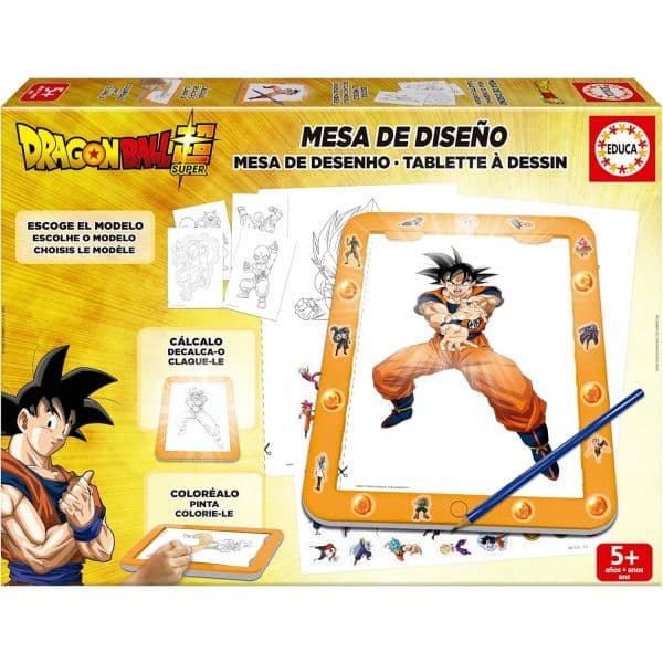 Educa Mesa de Desenho Dragon Ball