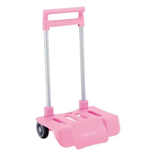 Carro Porta Mochilas Pré-escolares Rosa