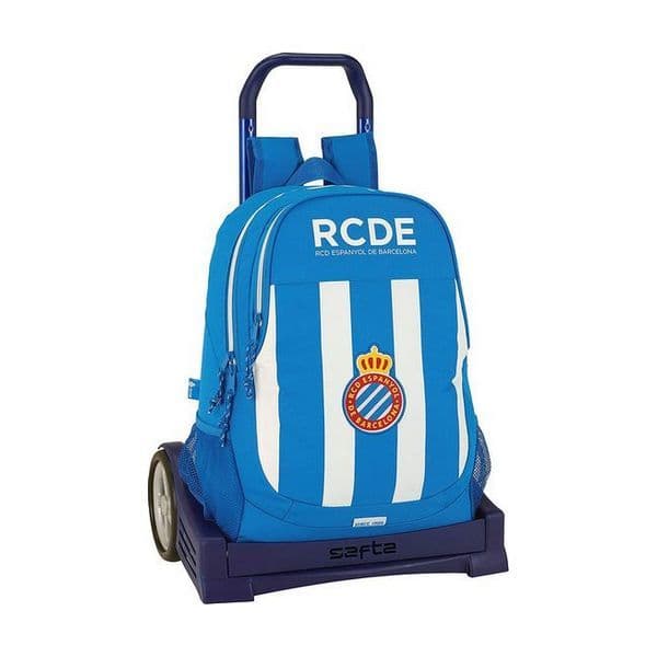 Safta Mochila RCD Espanyol Evolution 22.5L Azul e Branco