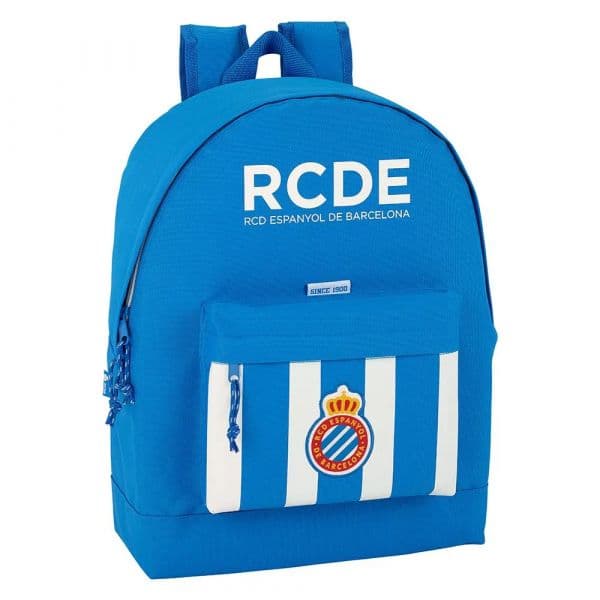 Safta Mochila RCD Espanyol 32.5x43x15 cm / 21L Azul/Branco