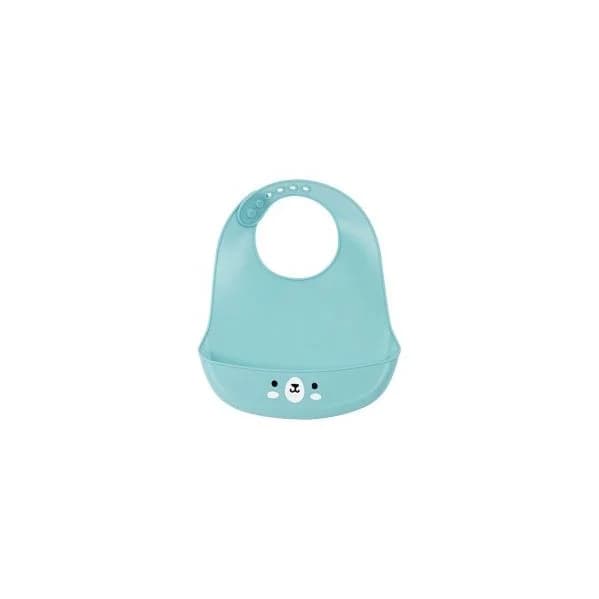 Safta Babete Silicone Bear Azul