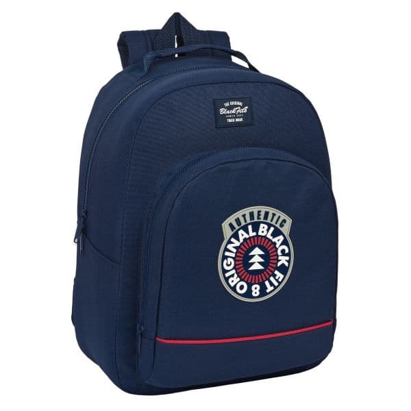 BlackFit8 Mochila Authentic 27x33x10 Cm / 20.10L Azul Marinho Multicolor