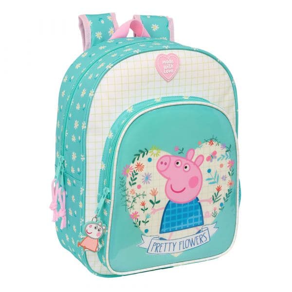 Peppa Pig Mochila Pretty Flowers 10L Multicolor