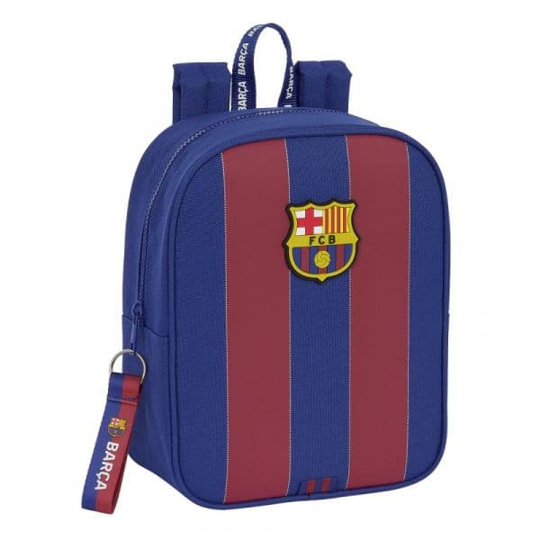 F.C. Barcelona Mochila Escolar Vermelho Azul Marinho 22 x 27 x 10 cm