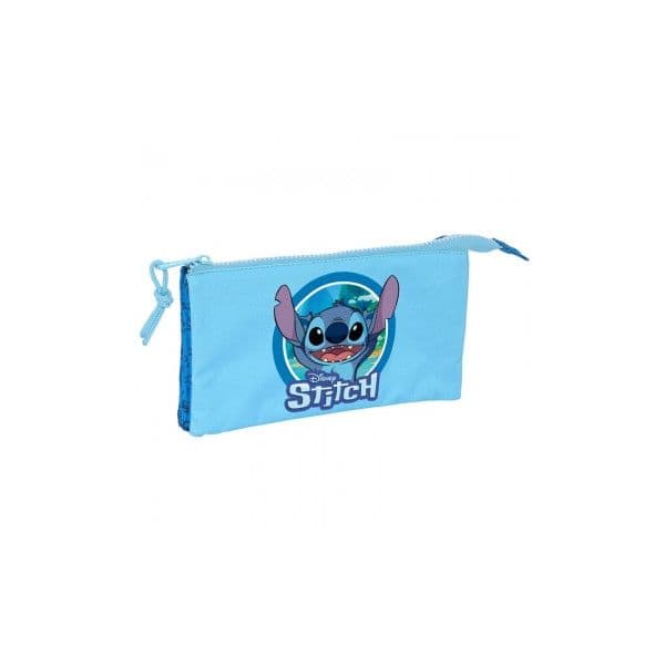 Safta Estojo Stitch Disney Trplo