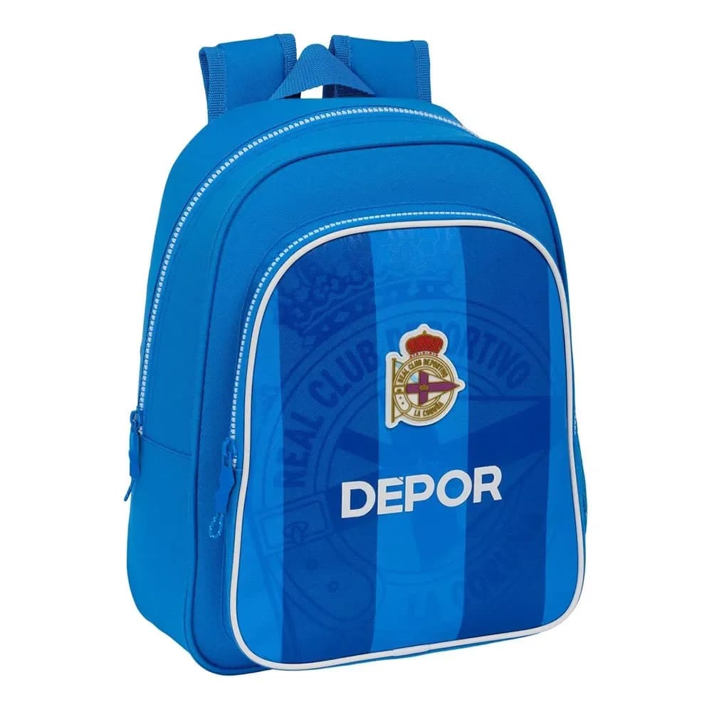 Safta Mochila Real Deportivo De La Coruña 27x33x10 cm / 10L Multicolor