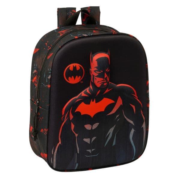 Safta Mochila Batman 27cm Preto