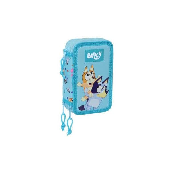 Safta Estojo Triplo 36 Peças Bluey