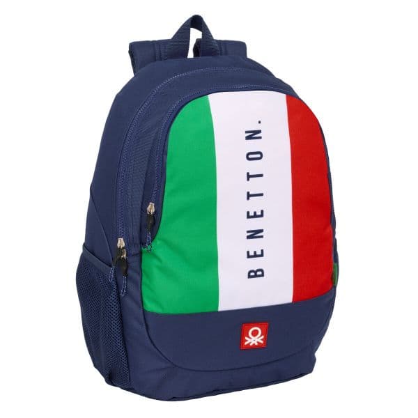 Benetton Mochila Flag 32x44x16cm Multicolor