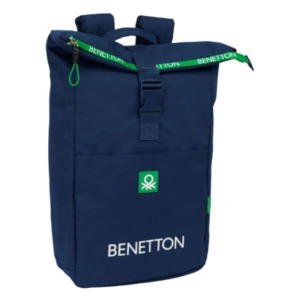 Benetton Mochila Verde 32x42x15 cm / 15L