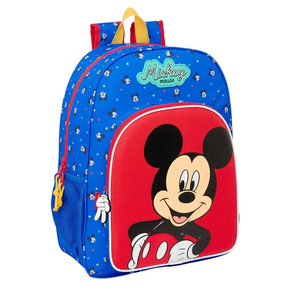 Safta Mochila Mickey Mouse Good Day 27x33x10 cm / 19L Multicolor