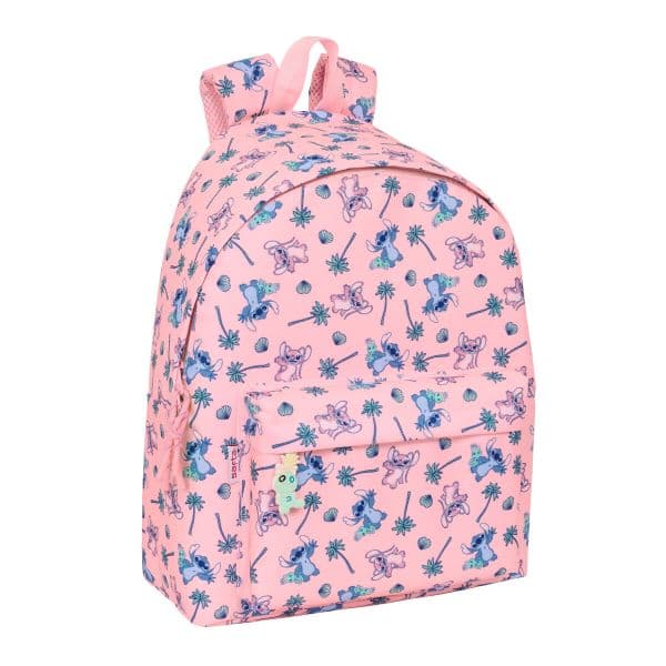 Safta Mochila Lilo & Stitch Beach 20.80L Rosa Pastel