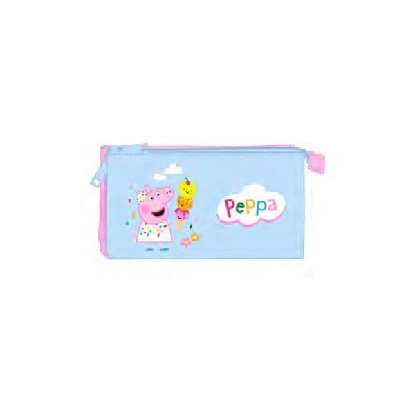 Safta Estojo Triplo Ice Cream Peppa Pig