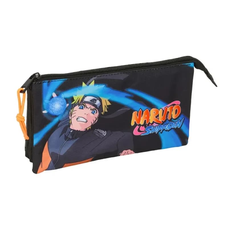 Naruto Estojo Escolar S4311868 22x12x3cm Preto