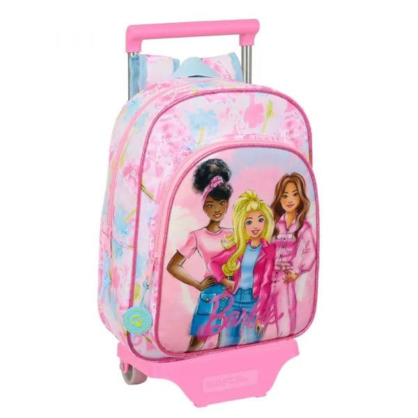 Safta Mochila com Rodas Barbie Painterly 26 x 34 x 11 cm Multicolor