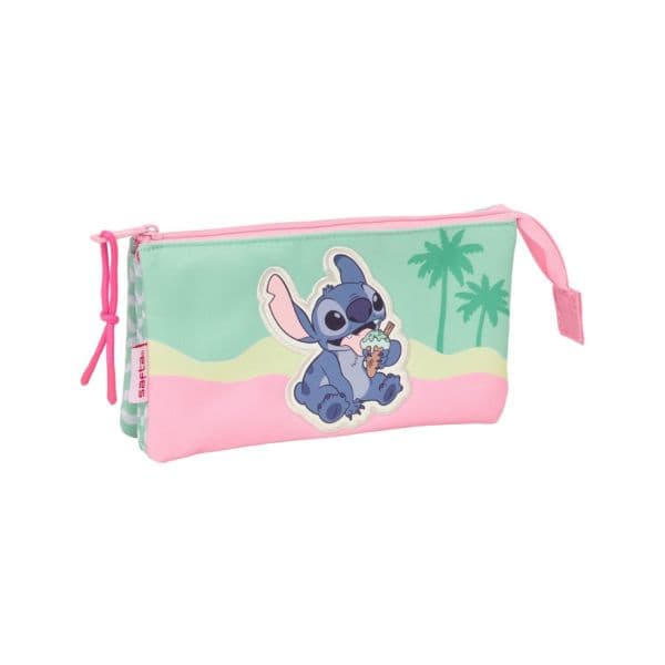 Safta Estojo Triplo Ice Cream Stitch
